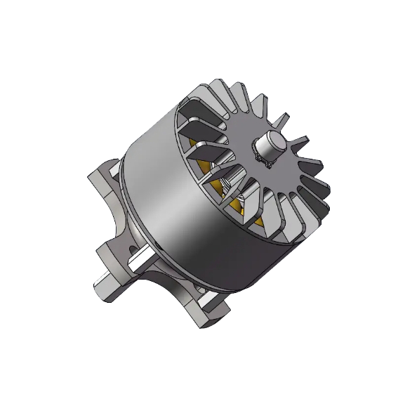 موتور DC بدون جاروبک برای ابزارهای دیجیتال با قطر 49 میلی متر سری WO49